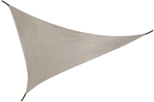 Kynast Sonnensegel Dreieck 3,6 m Taupe inkl. Tasche 50+ UV Schutz