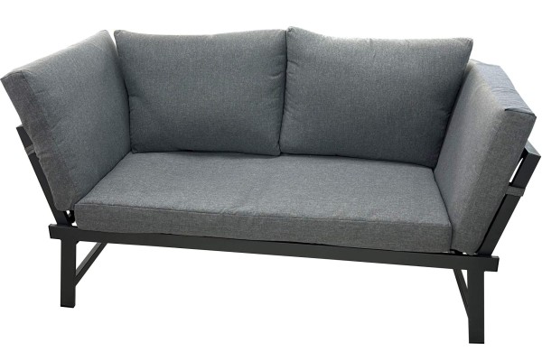Lounge Sofa multifunktional 6 tlg. 160/216 cm wetterfest inkl. Kissen